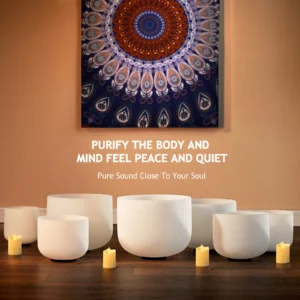 432Hz Crystal Singing Bowl Set